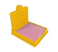 Porte-notes adhésives pour bureau Bloc Mémo Réutilisable Checklist 7,6 x