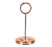 Porte-numéro de Table en Acier Inoxydable, Design Durable (Rose Gold)