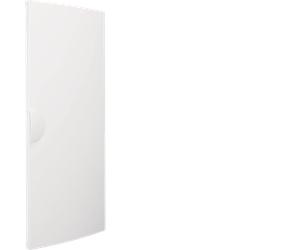Porte opaque blanc pur Gamm pour coffret Gamma 18, 4 rangées 72 M - HAGER - GP418P