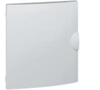 Porte opaque blanc pur Gamma+ pour coffret Gamma 18, 2 rangées 36 M - HAGER - GP218P
