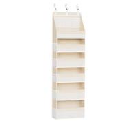 Porte-organisateur à suspendre | Grand Support Vertical 6 Niveaux Avec Crochets,Organisateur Porte-Étagère | pour Buanderie, Chambre bébé, Camping-car, Dressing, Salle de bain, Chambre, Garde-manger,