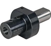 Porte-outil E1 DIN 69880, serrage 40 mm VDI40, compatible avec les forets à plaquettes amovibles
