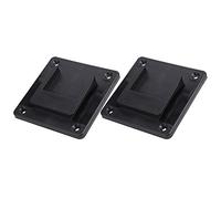Porte-outil électrique, 2Pcs Support de machine Support de rangement mural Dispositifs de fixation adaptés à l'outil électrique Makita 18V et à la perceuse électrique Bosch 18V(Noir)