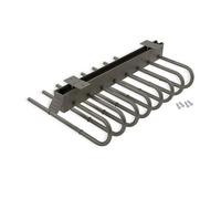 Porte-pantalon coulissant EMUCA 450 mm titane droit
