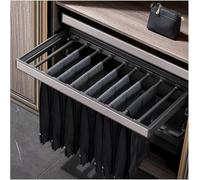 Porte-pantalons coulissant, cintre rétractable pour l'organisation de placard, rangement robuste pour jeans