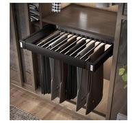 Porte-pantalons extensible - Organiseur de placard extractible, multifonction pour économiser de l'espace pour armoire et machine à laver, longueur réglable