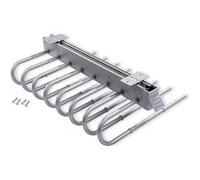 Emuca 7085825 Self Porte-pantalons extractible pour armoire montage à gauche, Chromé