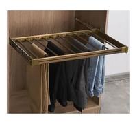 Porte-pantalons extractible, organiseur de placard extensible amovible pour pantalons, solution de garde-robe peu encombrante