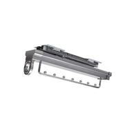 Porte-Pantalons Rétractable, Support De Lingerie Télescopique Coulissant, Rail en Alliage D'aluminium, Capacité De Charge De 45kg, for Écharpes en Jean(Color 1,L-40.3cm)
