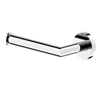 Porte-papier toilette Bravat Varuna 779810 sans couvercle, carré, à coller ou à visser, chromé