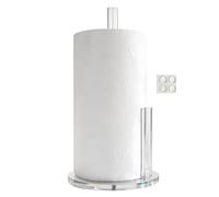Porte-papier toilette en acrylique - Pour salle de bain, table, appartement, bureau, armoire