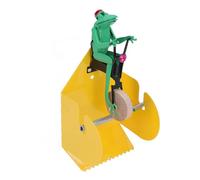 Porte-Papier Toilette Forme de Vélo Forme Grenouille, Distributeur Mural Rouleau Papier Toilette Simple, Porte-Papier Toilette Créatif et Amusant Décoration Toilette pour la Maison