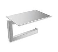 Hewi System 900 Q porte-papier WC 900Q21.00240 chromé , en acier inoxydable, avec couvercle 140x106x100mm