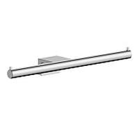Porte-papier toilette mural double hansgrohe AddStoris S 41768000, chromé