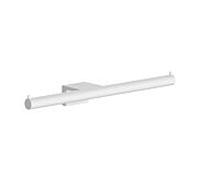 Porte-papier toilette mural double hansgrohe AddStoris S 41768700, blanc mat