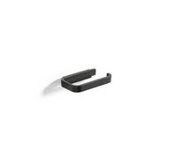 Porte-papier toilette Zone Denmark Rim Noir 14,6x8,4x2 cm
