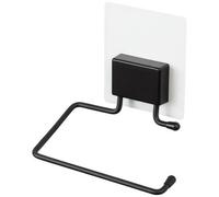 Porte papier WC - COMPACTOR - Noir Magic - Auto-adhésif, 13x6x14 cm
