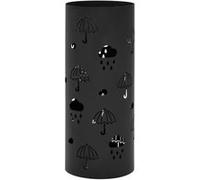 Porte-parapluie Design Parapluies Acier Noir - VidaXL