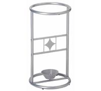 HAKU Porte-parapluies Voke 49766 Aluminium 53 cm Argent
