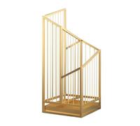Porte-parapluie élégant en métal avec plateau d'égouttement, design à séchage rapide pour la maison, le bureau, l'hôtel, l'entrée, support de canne, organisateur de parapluie moderne, durable et