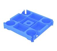 Porte-parapluie | Portable avec porte- , fentes pour téléphone, plateau de parapluie avec porte-gobelet - pour piscine, bord de mer, terrasse, extérieur, jardin, cour, terrasse
