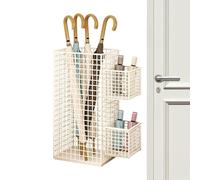 Porte-parapluie pour entrée - Seau de rangement antirouille peu encombrant, support durable, support de sol moderne | Solution anti-goutte étanche pour protection du sol, pour la maison, le bureau, le