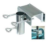 Porte-parapluie, support de parasol pour balustrade de balcon, pince pour parasol de balcon, support de support de parasol pour