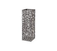 Porte-parapluies en métal gris mat 49 cm