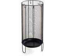 HAKU Porte-parapluies Moderne, Noir, métal - Dimensions : H 48 x Ø 26 cm