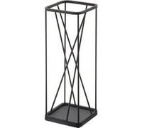 Porte Parapluies Noir Design Cross Lines Noir G