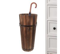 Porte-Parapluies pour Entrée Rangement Moderne en Bois XXL | Seau de Rangement Parapluie d'Intérieur Pour Maison Bureau Dortoir Intérieur Commerce Extérieur Entrée Couloir Patio