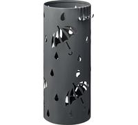 Porte-parapluies Rootz - Support pour parapluies - Rangement pour accessoires de pluie - Organisateur pour parasols - Support pour auvents - Porte-parapluies - Anthracite - Ø 20 x H 49 cm