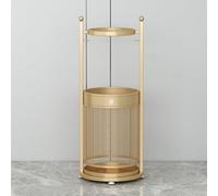 Porte-parapluies - Support de parapluies commercial en métal pour intérieur, grande capacité, avec bac égouttoir amovible, organisateur de parapluies d'entrée, panier à parapluies autoportan