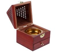 Porte-Parfum Pyramide en Bois pour Cône de Parfum, Style Classique
