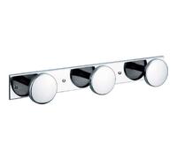 Porte-peignoir - DELABIE - 3 têtes - Inox poli brillant - Style contemporain - Accessoires de salle de bain