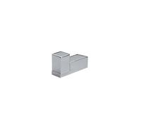 PORTE PEIGNOIR DOMINO CHROME - CRISTINA ONDYNA DM24151