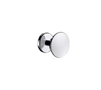 Porte-peignoir inox poli brillant - 1 tête - Delabie