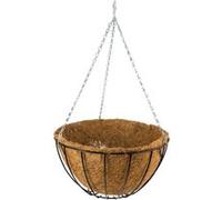 Panier à pendre avec coco - GARDEN ID - English - Ø30 H19 cm - Style élégant - Installation facile