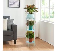 Porte-plantes Altena 95 x 27 x 27 cm bleu clair