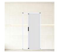 Porte Pliante Accordéon, Moustiquaire À Enrouleur, Cadre En Aluminium Et Tissu Alvéolaire, For Chambre, Porte, Séparation De Pièce(78X205CM/30.7X81IN)