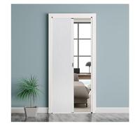 Porte pliante coulissante, séparateur de pièce accordéon intérieur avec | Porte intérieure coulissante pliante en accordéon peu d'espace pour placards, camping-cars, patios et douches