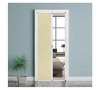 Porte pliante coulissante, séparateur de pièce accordéon intérieur avec | Porte intérieure coulissante pliante en accordéon peu d'espace pour placards, camping-cars, patios et douches
