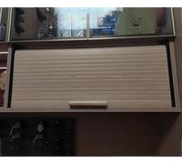 Porte pliante en accordéon en PVC pour cuisine, garage, porte tonneau avec poignée pour armoire de rangement de camping-car