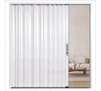 Porte Pliante En Accordéon, Portes Coulissantes En Alliage D'aluminium | Séparateur De Pièce Rétractable, Son Faible, For Entrée/garde-manger/grenier(RIGHT_120X180CM)