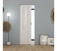 PORTE PVC INTeRIEUR PLIANTE JOINT RIGIDE BOUTON 83x214 CM