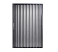 Porte Pliante Intérieure En Alliage D'aluminium, Porte Accordéon | Installation facile, personnalisation large et élevée, protection de la vie privée, avec serrure(LEFT_90X200CM)