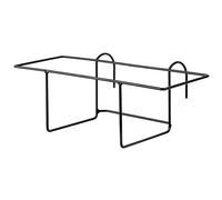 KADAX Lot de 39 Support de Pot de Fleurs Suspendu pour Balustrade, Balcon, terrasse, jardinière, intérieur et extérieur, Support de Plantes en Acier, Support de jardinière avec Crochet, Noir (S, d