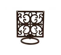 Porte-Pot En Fonte Classique - 19,8 X 16,5 X 20,3 Cm - Esschert Design Multicolore