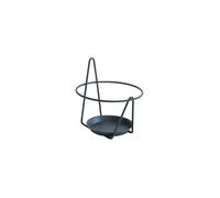 Louis Moulin Porte-Pots Soucoupe Mural 16-18 cm - Anthracite - Made in France, Unique