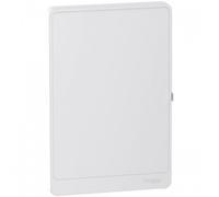 Porte pour coffret électrique 13 modules - 3 rangées - Styl Resi9 - Blanc SCHNEIDER